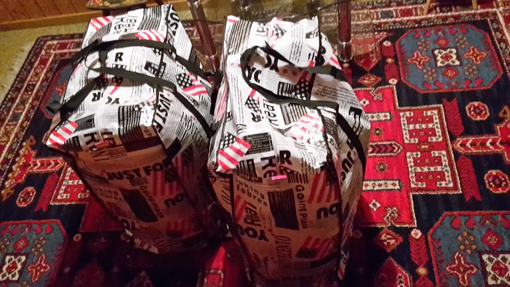 Transportverpackung der übrigen Sachen