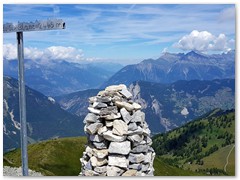 auf dem Six Blanc